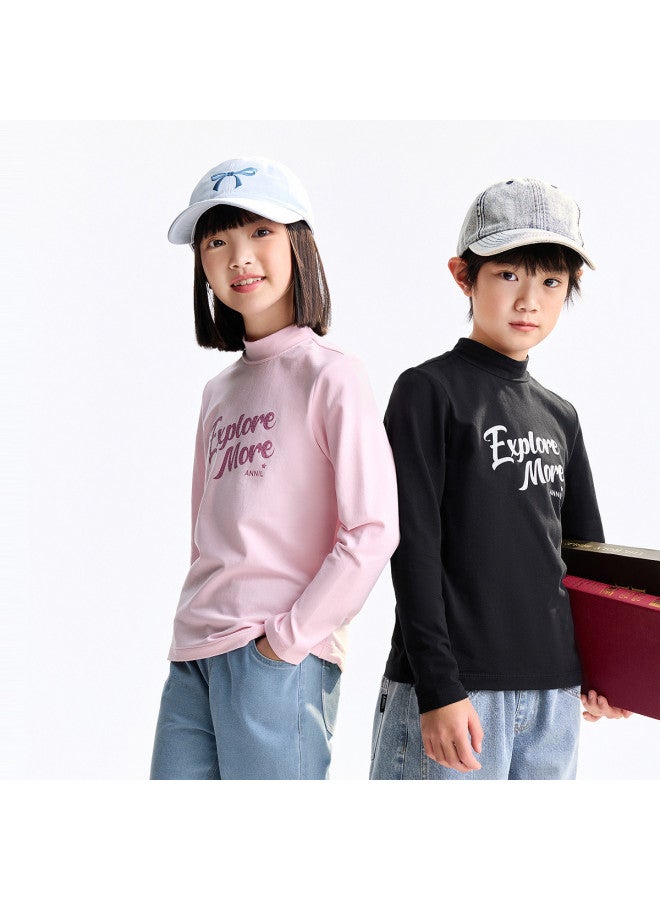 Annil كنزة بأكمام طويلة للأطفال - مجموعة خريف 2025 الجديدة للأولاد والبنات - Image 3