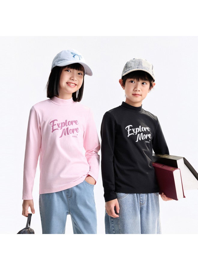 Annil كنزة بأكمام طويلة للأطفال - مجموعة خريف 2025 الجديدة للأولاد والبنات - Image 2