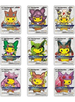 55-Piece Pokemon Silver Foil Energy Cards Game Playset For Kids