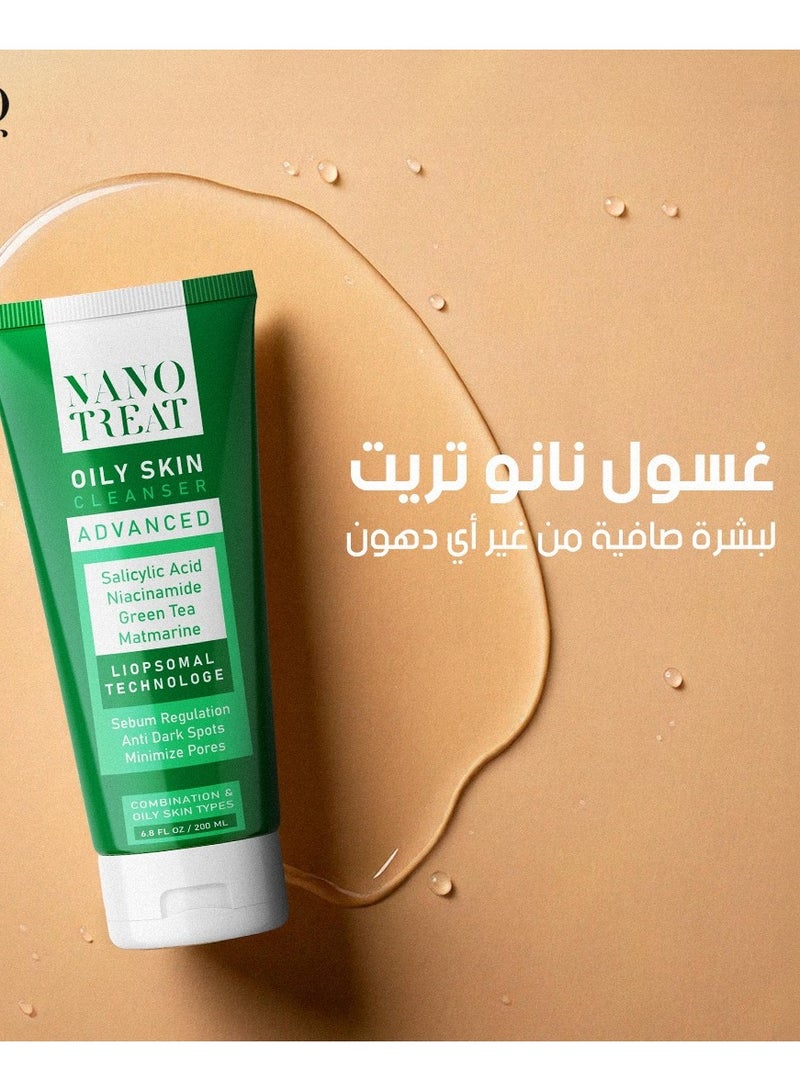 Nano Treat Nanotreat Oily Skin Cleanser 200ml - Image 2