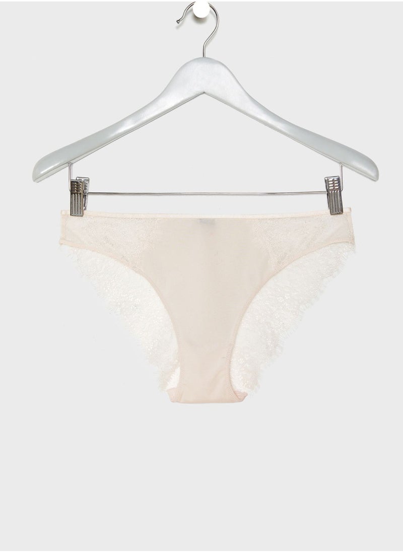 Reserved - Lace Detail Brief - Image 1