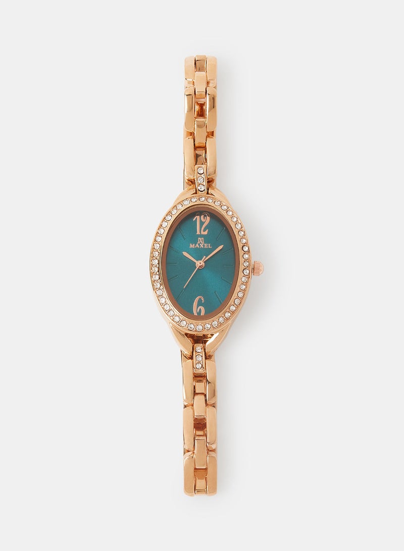 Maxel Women's Embellished Wrist Watch MX68 - Image 1