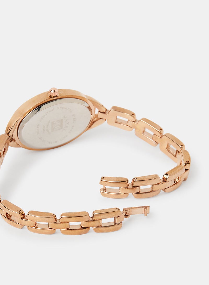 Maxel Women's Embellished Wrist Watch MX68 - Image 3