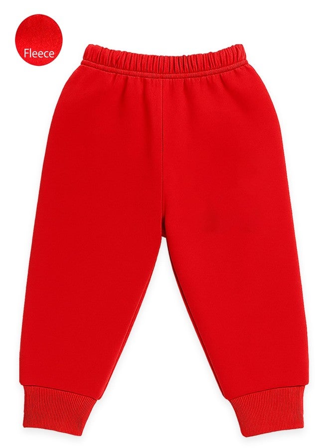 Kuchipoo Baby Boy Winter Fleece Pajamas - Warm & Soft Bottoms (Multicolor, 18-24 Months, PAJ-190) - Image 4