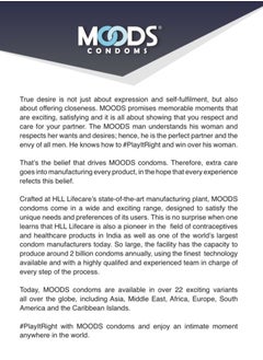 Moods Ribbed Condoms Pack of 12  - Image 3