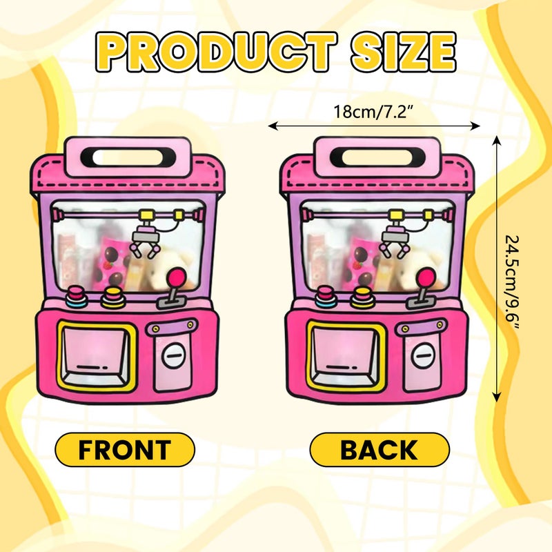 Muitcdo 30 PCS Bulk Gift Bags for Kids with Handle,Children Large Goodie Bags with Stand-up Bottom, Grip Seal Party Favor Bag, Students Back to School Treat Bag, Cute Snack Candy Bags for Birthday, Classroom - Image 2