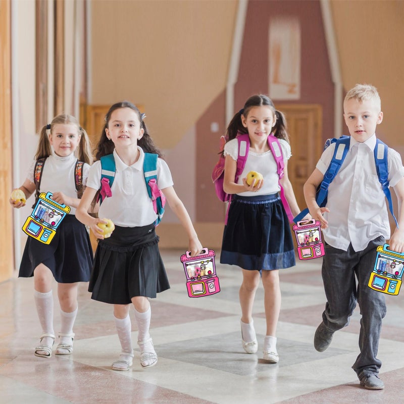 Muitcdo 30 PCS Bulk Gift Bags for Kids with Handle,Children Large Goodie Bags with Stand-up Bottom, Grip Seal Party Favor Bag, Students Back to School Treat Bag, Cute Snack Candy Bags for Birthday, Classroom - Image 5