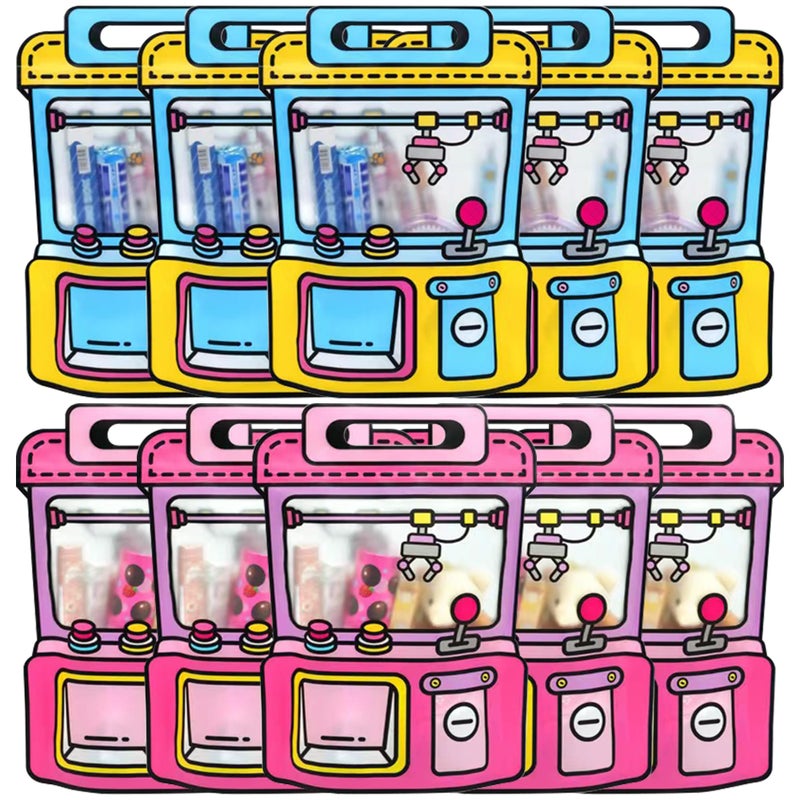 Muitcdo 30 PCS Bulk Gift Bags for Kids with Handle,Children Large Goodie Bags with Stand-up Bottom, Grip Seal Party Favor Bag, Students Back to School Treat Bag, Cute Snack Candy Bags for Birthday, Classroom - Image 1