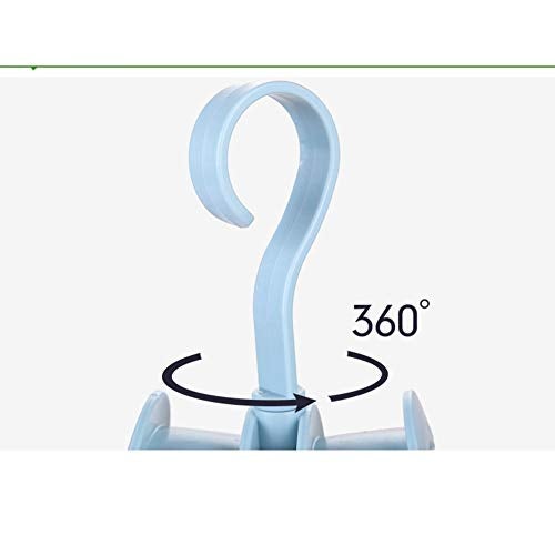 KolorFish Rotating Handbag Hanger Rack Closet Storage Organizer Hooks for Ladies Bag Belt Tie Scarf (Cream, Pack of 2) - Image 5