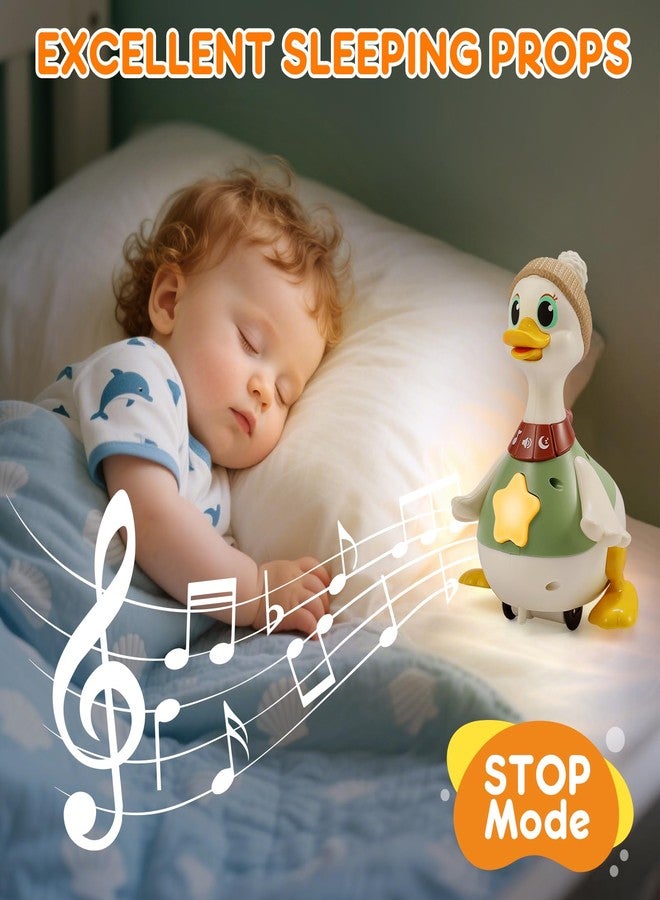 LUDILO Infant Baby Toys 6-12 Months: Musical Crawling Duck Toy Must Have 6 7 8 9 10 12 18 Month Old Baby Toy 6-12-18 Month Newborn Tummy Time Toys for 1 Year Old Boy Girl Gifts Stocking Stuffers - Image 5