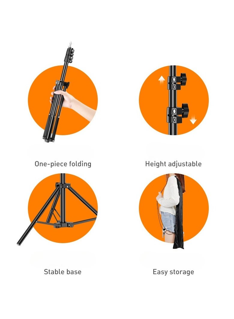 22.83-66.93 Inch Adjustable Height Projector Stand Floor Tripod Folding Portable for Home Meeting Studio - Image 5