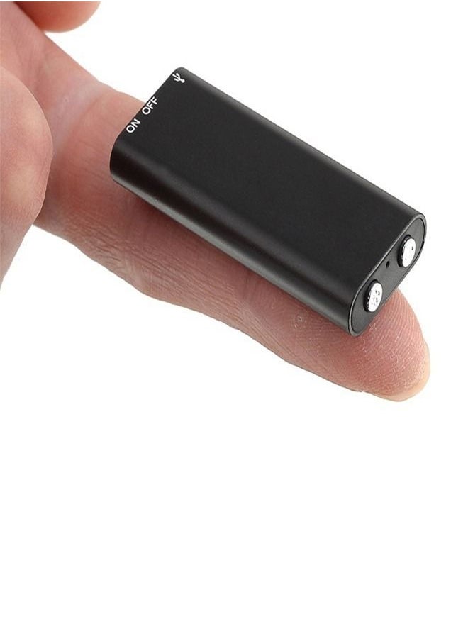 fashionhome - Mini Voice Recorder 4K Voice Activated Portable Hidden Audio Recording Device with Long Battery Backup Inbuilt 8GB Memory for Lectures Meetings Home Office - Image 1