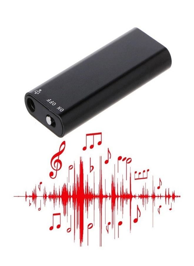 fashionhome - Mini Voice Recorder 4K Voice Activated Portable Hidden Audio Recording Device with Long Battery Backup Inbuilt 8GB Memory for Lectures Meetings Home Office - Image 1