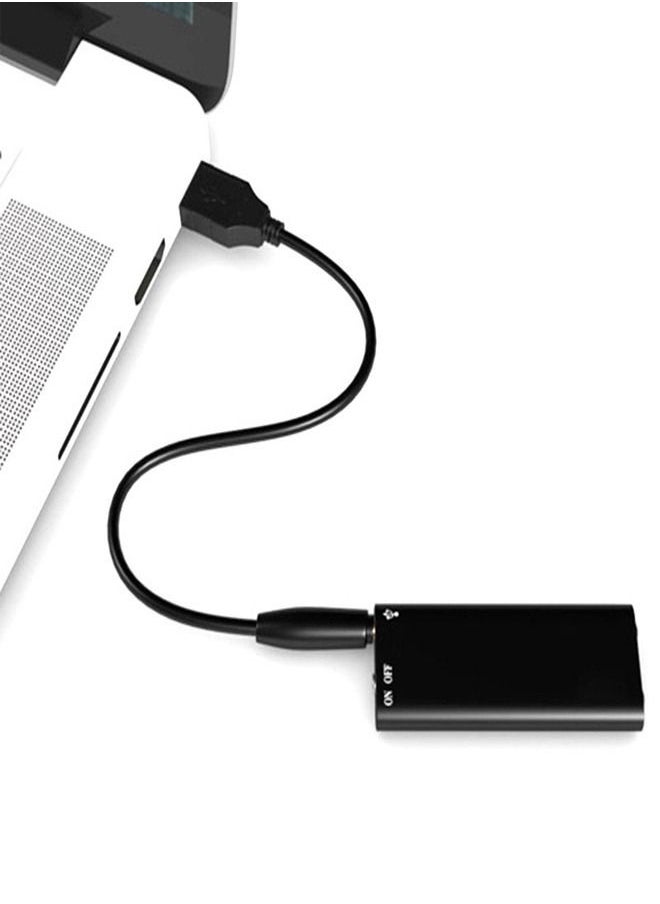 fashionhome - Mini Voice Recorder 4K Voice Activated Portable Hidden Audio Recording Device with Long Battery Backup Inbuilt 8GB Memory for Lectures Meetings Home Office - Image 1