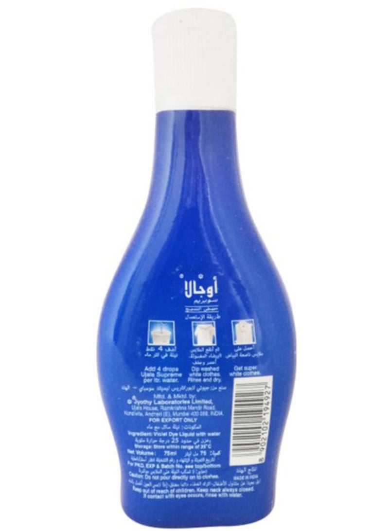 Ujala Supreme Liquid Fabric Whitener 75ml (1 Bottle) - Image 2