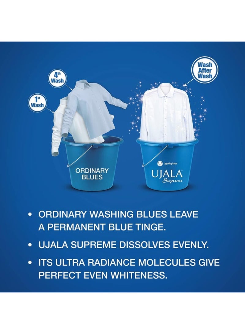 Ujala Supreme Liquid Fabric Whitener 75ml (1 Bottle) - Image 4