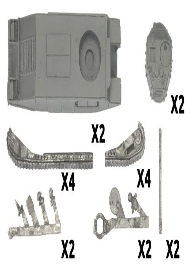 Flames of War: British TOG 2* Armoured Troop (Mid-War) - Image 3