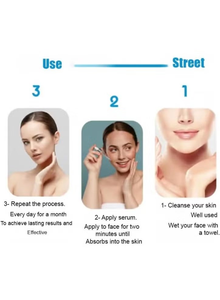 Hoygi Blue Copper Peptide Firming And Rejuvenating Essence Anti-Aging Serum 30ml - Skin Revitalizing Formula with Brightening Essence for Radiant Face Clinically Proven Wrinkle Reduction - Image 4