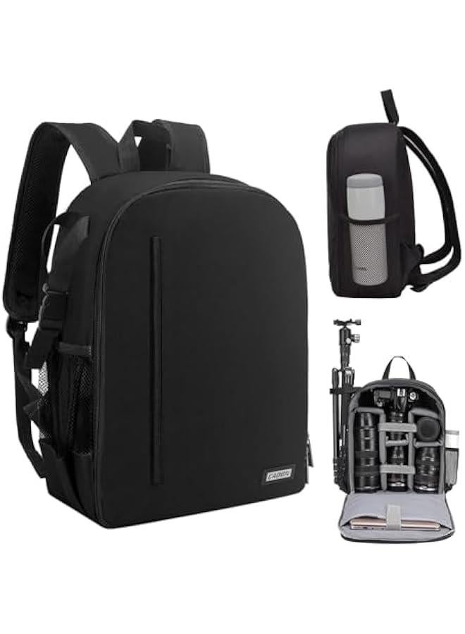Arabest Camera Backpack Bag Professional for DSLR/SLR Mirrorless Camera Waterproof, Camera Case Compatible for Sony Canon Nikon - Image 1