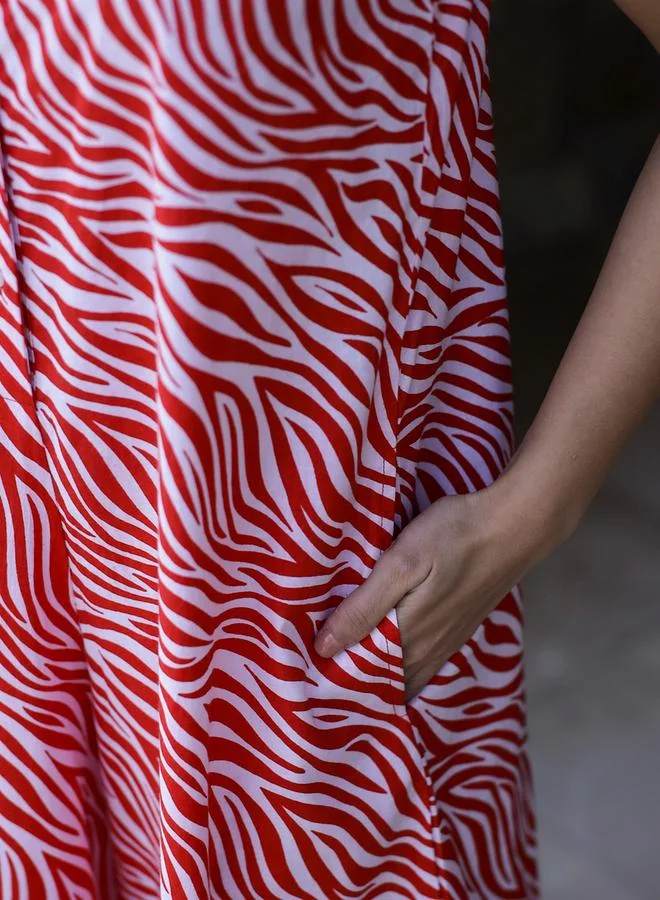سانسكريتي هومز Sanskrutihomes Printed Sleeveless Pure Cotton Jumpsuit