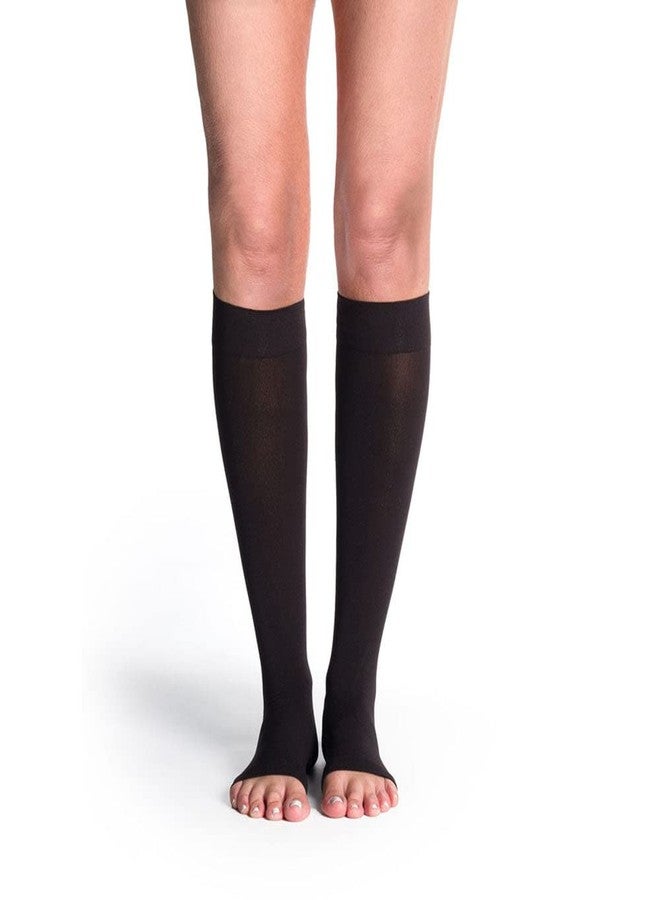 SIGVARIS SOFT OPAQUE 840 Open Toe Calf Compression Socks 20-30mmHg - Image 5