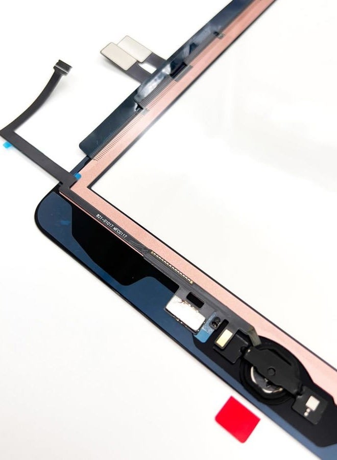 Mustpoint Touch Screen Digitizer + Home Button Replacement for iPad 6 (2018) A1893 A1954 (Black) - Image 3