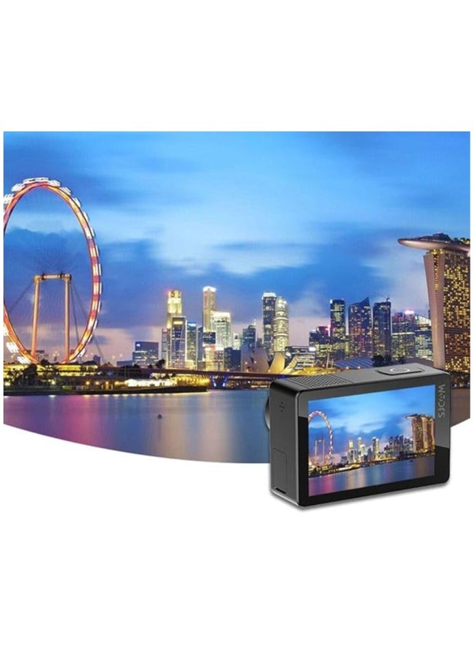 أس جي كام كاميرا اكشن SJCAM SJ8 مزدوجة الشاشة بدقة 4K – شاشة لمس، واي فاي، مقاومة للماء، تثبيت إلكتروني، عدسة واسعة الزاوية - Image 5