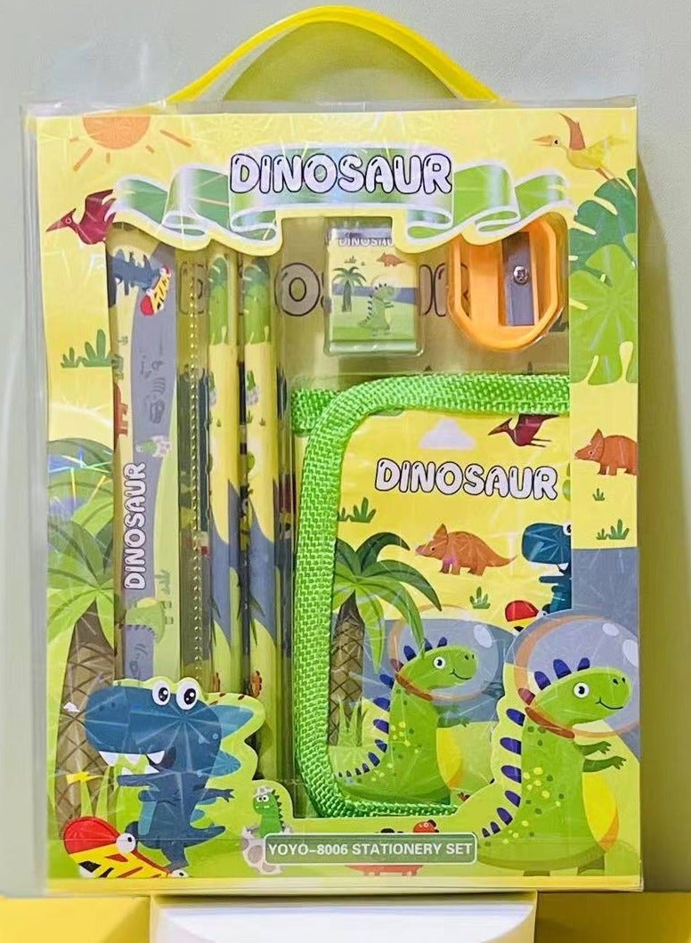 Generic Boys and Girls Stationery Sets - Beautiful classroom essentials with pencils, rulers, sharpeners, erasers, pencil cases and more - homework and study tools for boys and girls birthday gifts  - Image 1