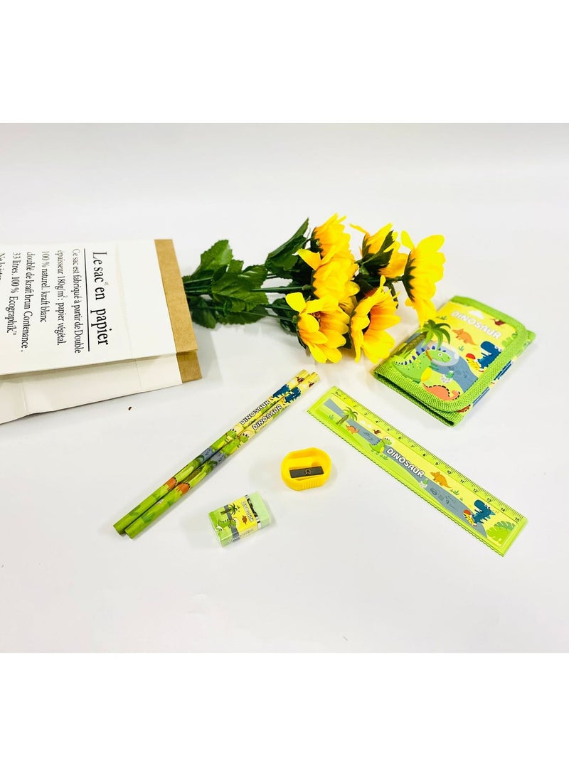Generic Boys and Girls Stationery Sets - Beautiful classroom essentials with pencils, rulers, sharpeners, erasers, pencil cases and more - homework and study tools for boys and girls birthday gifts  - Image 3