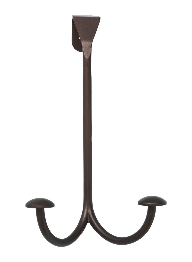 Spectrum Stratford Over The Door Double Hook Bronze - Image 2