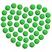 CHAKANLX 48 Pieces EVA Foam Balls for Power Popper Refill Balls Air Blaster Balls for Gun 11inch Replacement Bullet Balls Ball Popper Shooter Balls Foam Soft Small Light Cat Ball Green - Image 2