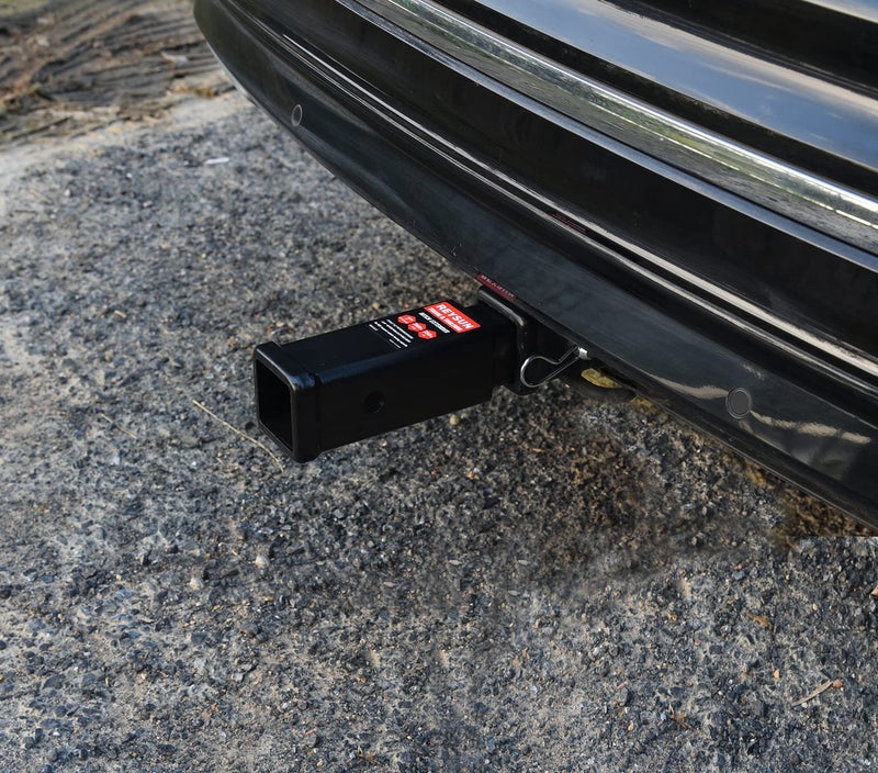 REYSUN Receiver Tube 864333 Trailer Hitch Extender 7 inch Extension, Fits 2 inch Hitch Receiver, 3,500lbs G.T.W, Hitch Pin and Clip Included… - Image 5