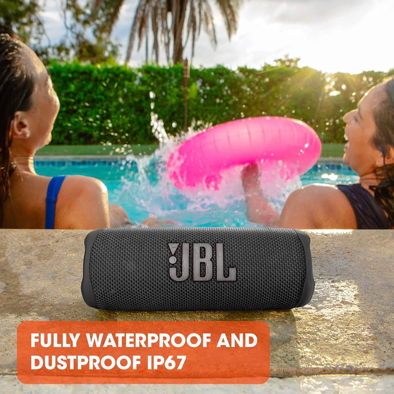 JBL Flip 6 - Portable Bluetooth Speaker, powerful sound and deep bass, IPX7 waterproof, 12 hours of playtime, JBL PartyBoost for multiple speaker pairing for home, outdoor and travel (Green) - Image 5