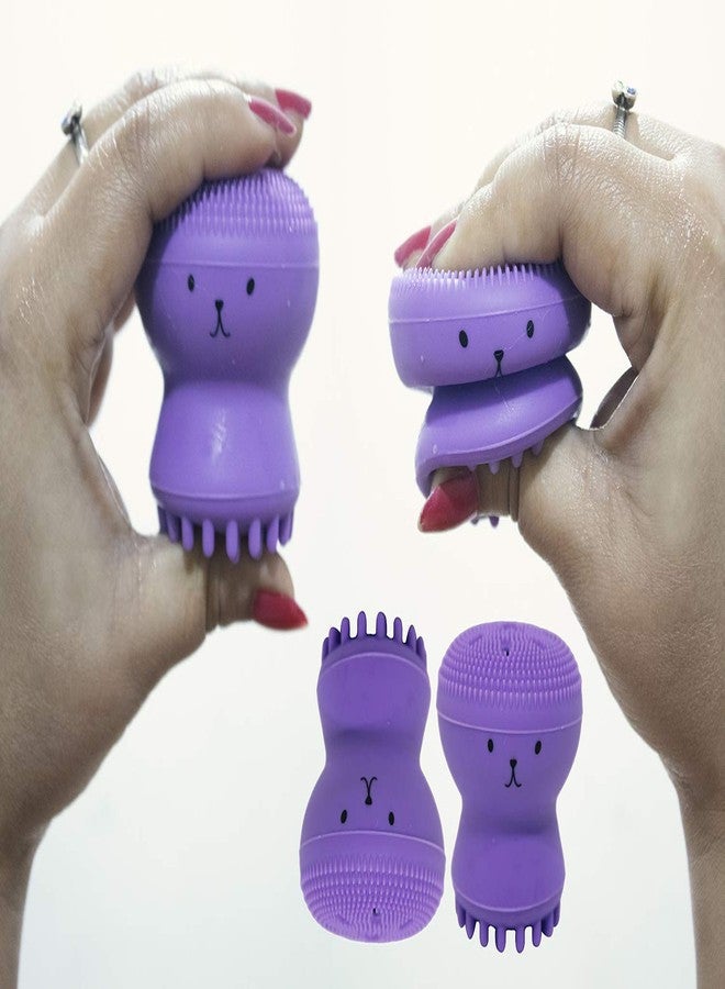 EKAN Silicon Scrubber For Bathing And Face Cleaning For Men And Women - Image 5