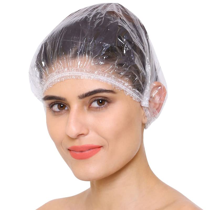 Old Tree Shower Cap (Pack Of 100) - Reusable Waterproof Bath Cap for Women and Men - Shower Cap for Hotel, Spa, Salon & Bathroom - Image 1