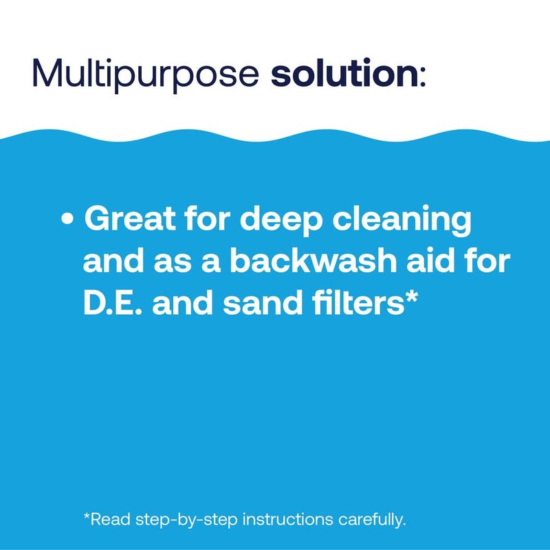 HTH 67227 Swimming Pool Care Filter Cleaner, Quickly and Effectively Cleans and Prolongs Life of Pool Filter, Improves Filtration Efficiency, Compatible with All Filter Types, 32oz - Image 4