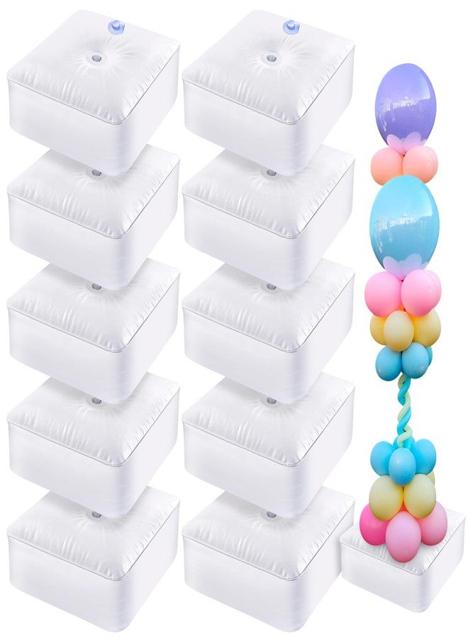 ALDMIO Balloon Arch Stands Base, Heavy Weight Water Bag for Balloon Column Stand and Balloon Arch Set, 4 Pcs Water Fillable Base for Party Wedding Graduation Birthday Decor - Image 1