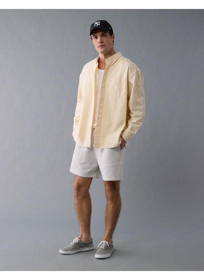American Eagle AE Everyday Oxford Button-Up Shirt  - Image 5