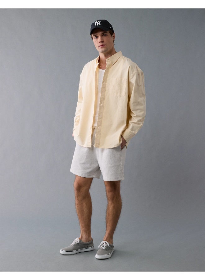 American Eagle AE Everyday Oxford Button-Up Shirt - Image 5