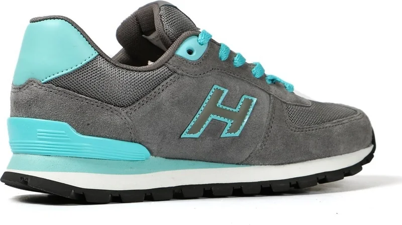 Hammer Jack Peru Leather Gray - Turquoise Women's Shoes 102 19250-G