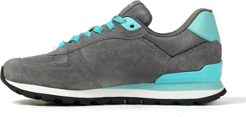 Hammer Jack Peru Leather Gray - Turquoise Women's Shoes 102 19250-G