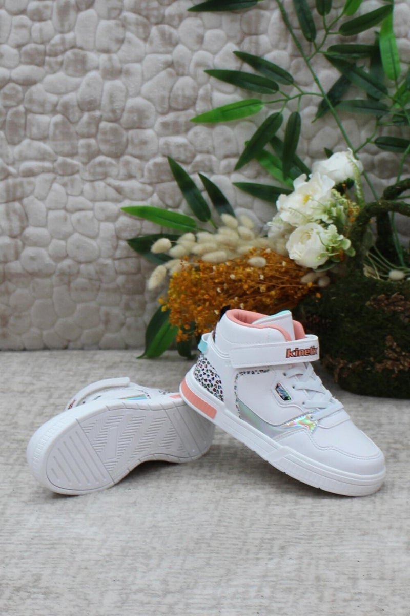 Kinetix Ploma Hi Pu 3pr Comfortable Product High Top Sneaker Girls Shoes - Image 4