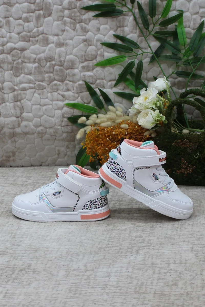Kinetix Ploma Hi Pu 3pr Comfortable Product High Top Sneaker Girls Shoes