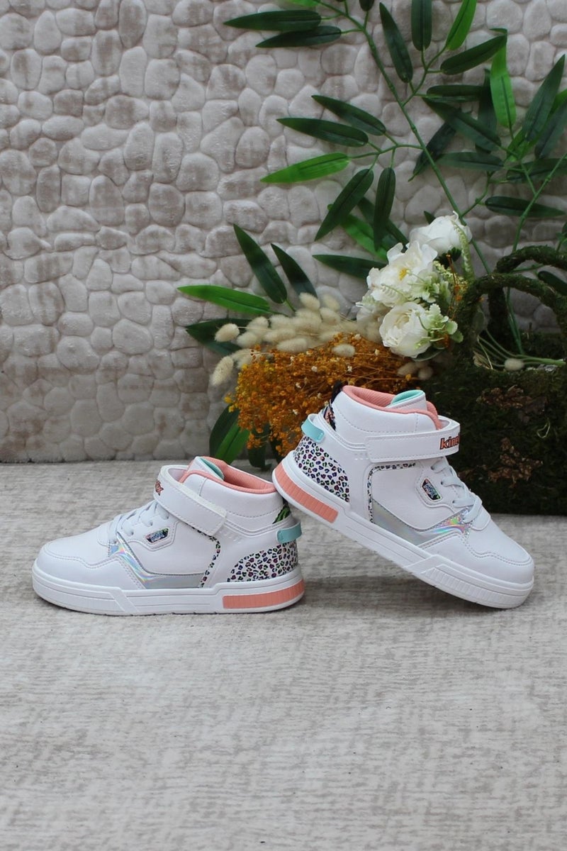 Kinetix Ploma Hi Pu 3pr Comfortable Product High Top Sneaker Girls Shoes - Image 3