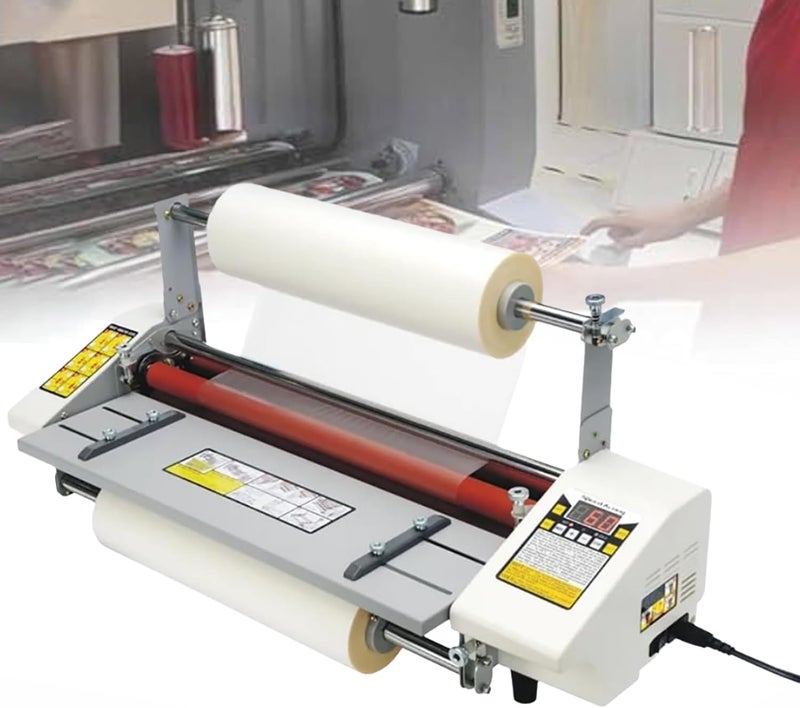 Laminating Machine - Portable Thermal Laminator with 4 Rubber Rollers - Double-Sided Lamination for School, Home, and Office - Coating Thickness 0.1-5Mm - Image 1