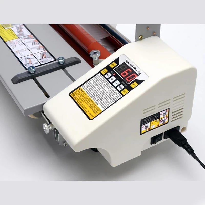 Laminating Machine - Portable Thermal Laminator with 4 Rubber Rollers - Double-Sided Lamination for School, Home, and Office - Coating Thickness 0.1-5Mm - Image 4