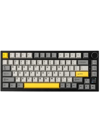 AK820 Pro Gaming Keyboard,75% Gasket-mounted Mechanical Gaming Keyboard with TFT Screen Smart Display, RGB Light,3 Modes(Bluetooth 5.1/2.4G Wireless & Type-C Wired), Sound Dampening Foams (BlackGrey, flying fish switch) - pzsku/ZEE72ACBE7CF06F4D420AZ/45/1747227609/5d310983-551f-40d3-a95d-d535e10bc41d