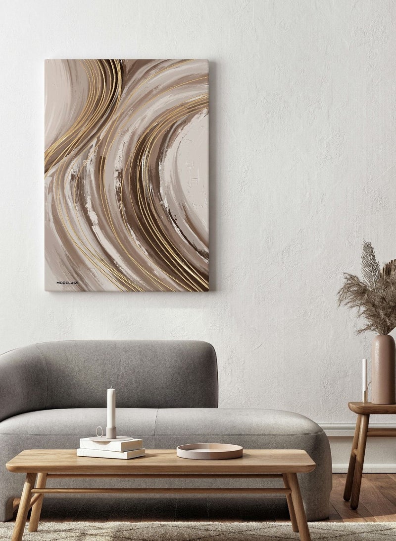 مودكلاس لوحة جدارية كانفس بتصميم تجريدي - Image 1