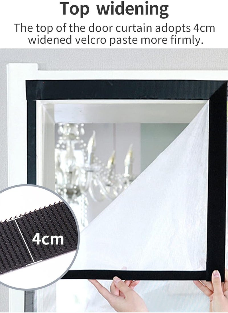 Magnetic Screen Door Self Sealing Magnetic Fly Screen Door with Straps Anti Mosquito Door Fly Screen Mosquito Mesh Curtain Door Screen for Living Room Bedroom Kitchen - pzsku/ZEE72C2C17E5E8978A096Z/45/_/1736749189/233abcde-d79d-49f4-9aec-3b0c44fef679