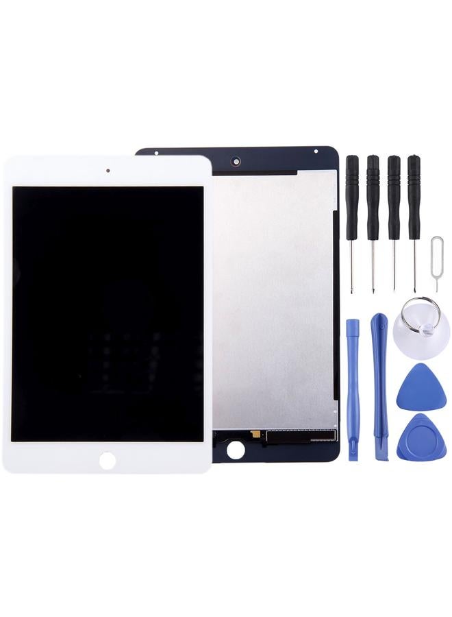 erorex Replacement Original LCD Display + Touch Panel for iPad mini 4 White - Image 1
